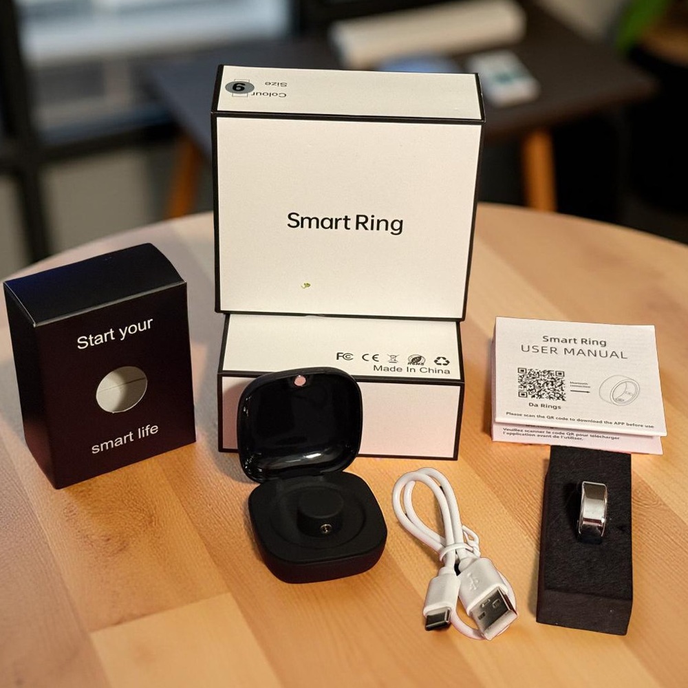 Smart Ring NIB - Sleep & Activity & Wellness Unisex Tracker Wearable Tech Ring - Picture 2 of 6